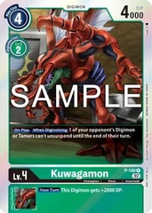 Kuwagamon - P-100 - P (Limited Card Pack Ver.2) - Foil