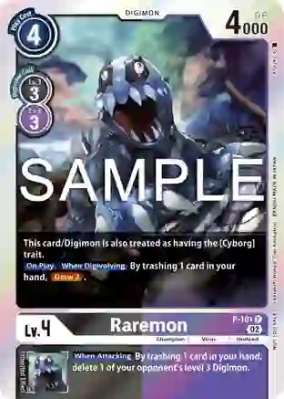 Raremon - P-101 - P (Limited Card Pack Ver.2) - Foil