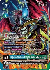 Imperialdramon: Dragon Mode Ace - P-109 - P (BANDAI Card Games Fest 23-24 World Tour)