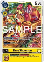 ShoeShoemon - P-135 - P (Digimon Liberator Promotion Pack)