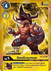 GeoGreymon - BT2-035 - C (2023 Regionals Finalist) - Foil