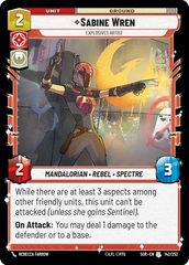 Sabine Wren - Explosives Artist - Foil