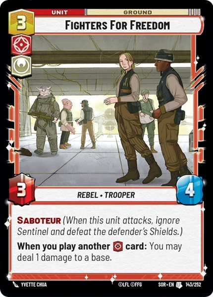 Fighters For Freedom - Foil