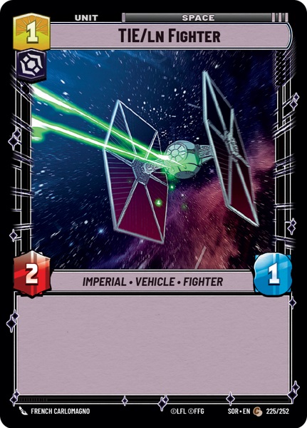 TIE/ln Fighter - Foil