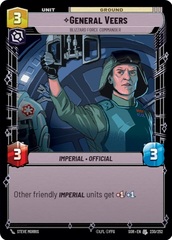 General Veers - Blizzard Force Commander - Foil