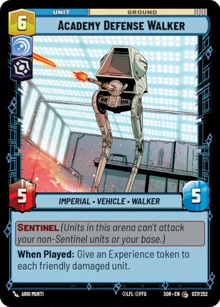 Academy Defense Walker - Foil