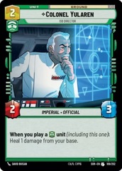 Colonel Yularen - ISB Director - Foil