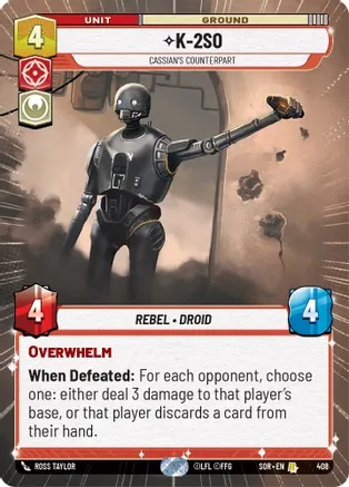 K-2SO - Cassians Counterpart - Hyperspace