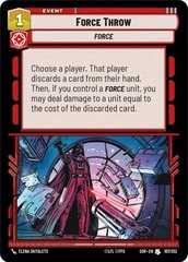 Force Throw - Foil