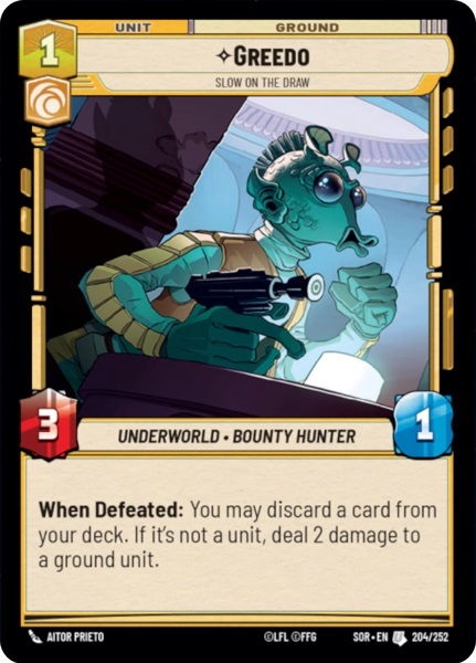 Greedo - Slow on the Draw - Foil