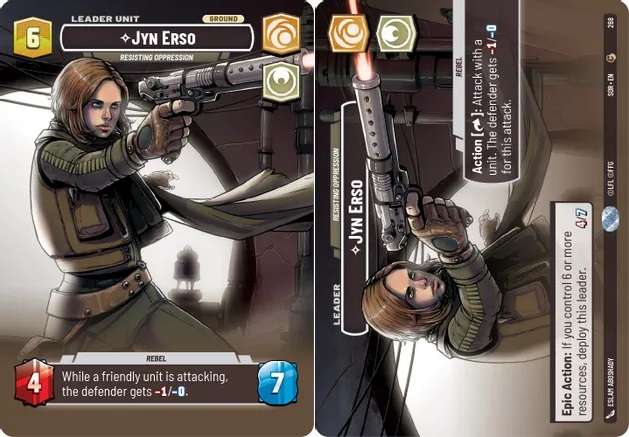 Jyn Erso - Resisting Oppression - Showcase - Foil