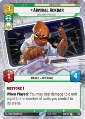 Admiral Ackbar - Brilliant Strategist - Hyperspace