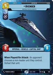 Avenger - Hunting Star Destroyer - Hyperspace