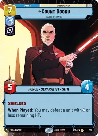 Count Dooku - Darth Tyranus - Hyperspace