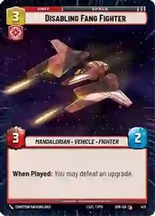 Disabling Fang Fighter - Hyperspace