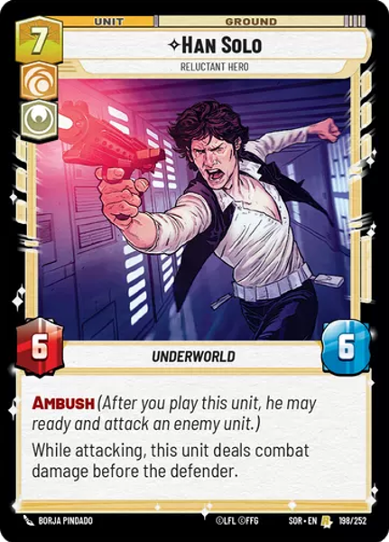 Han Solo - Relunctant Hero - Foil