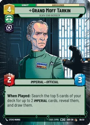 Grand Moff Tarkin - Death Star Overseer - Hyperspace