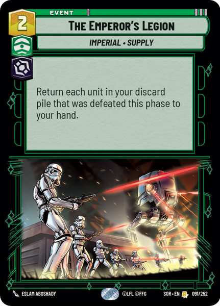 The Emperors Legion - Foil