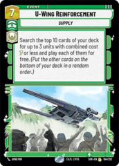 U-Wing Reinforcement - Foil