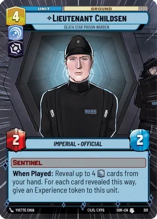 Lieutenant Childsen - Death Star Prison Warden - Hyperspace
