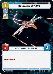 Restored ARC-170 - Hyperspace