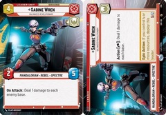 Sabine Wren - Galvanized Revolutionary - Hyperspace