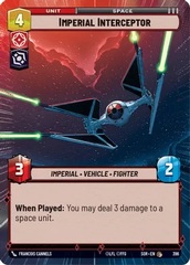 Imperial Interceptor - Hyperspace - Foil