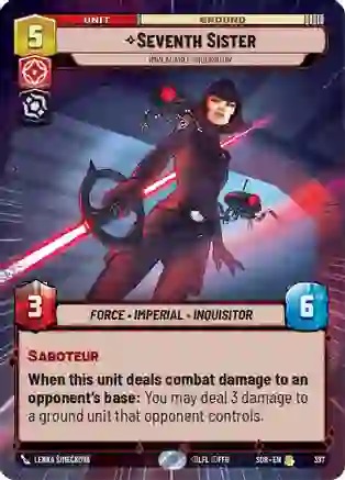 Seventh Sister - Implacable Inquisitor - Hyperspace - Foil