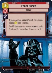 Force Choke - Hyperspace - Foil *6