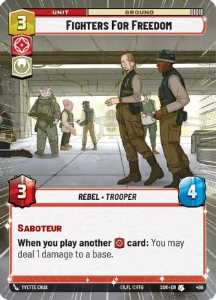 Fighters For Freedom - Hyperspace - Foil