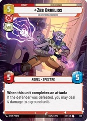 Zeb Orrelios - Headstrong Warrior - Hyperspace - Foil