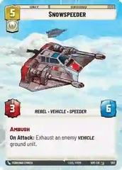 Snowspeeder - Hyperspace - Foil