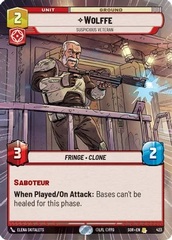 Wolffe - Suspicious Veteran - Hyperspace - Foil