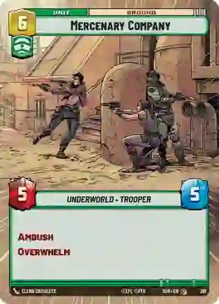 Mercenary Company - Hyperspace - Foil