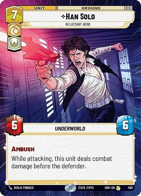 Han Solo - Relunctant Hero - Hyperspace - Foil