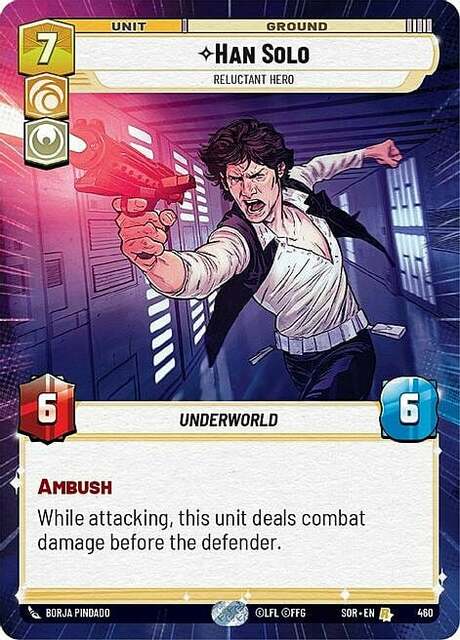 Han Solo - Relunctant Hero - Hyperspace - Foil