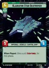 Gladiator Star Destroyer - Hyperspace - Foil