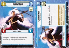 Chirrut Imwe - One With The Force - Hyperspace - Foil