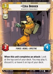 Ezra Bridger - Resourceful Troublemaker - Hyperspace - Foil