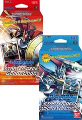 Digimon Card Game: Gallantmon/Ulforce Veedramon Starter Decks [Set of 2]