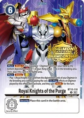 Royal Knights of the Purge - BT13-110 - R (Championship 2023 Tamers Pack) - Foil