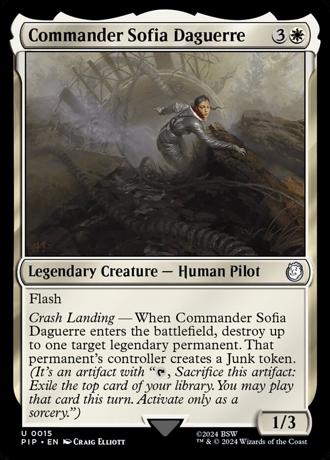 Commander Sofia Daguerre - Foil