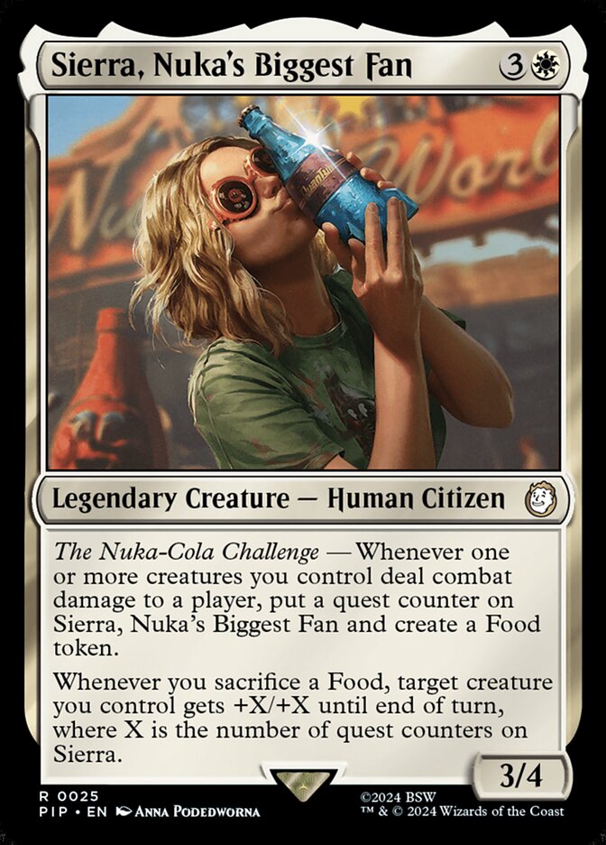 Sierra, Nukas Biggest Fan - Foil