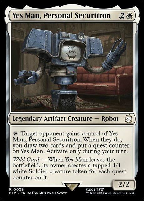 Yes Man, Personal Securitron - Foil