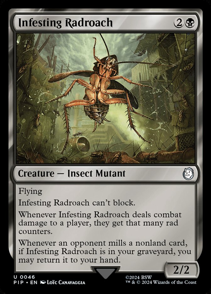 Infesting Radroach - Foil