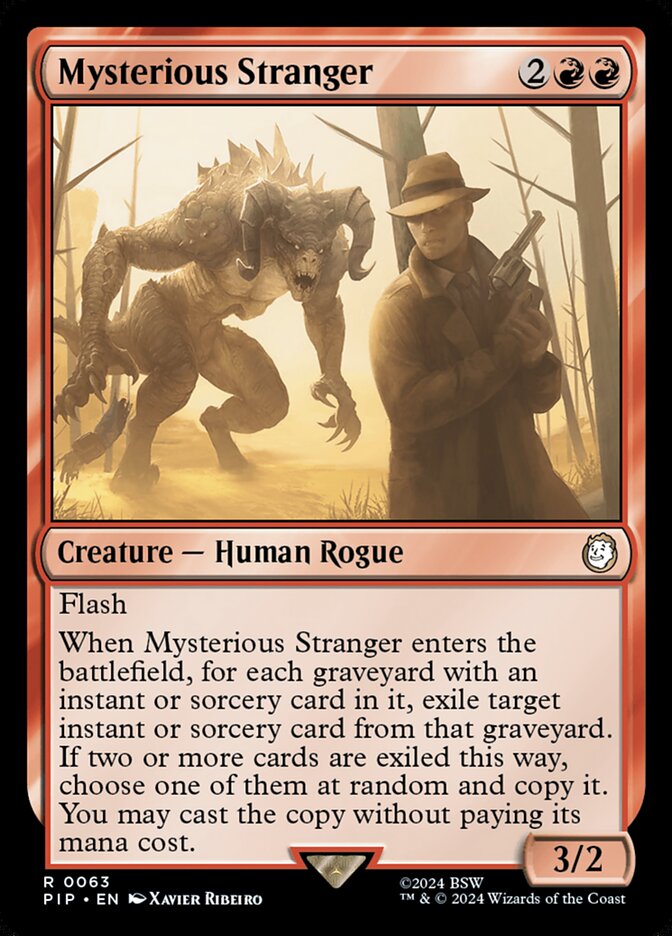 Mysterious Stranger - Foil