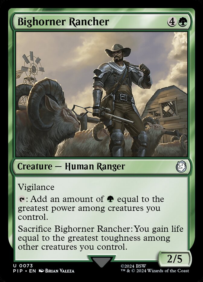 Bighorner Rancher - Foil