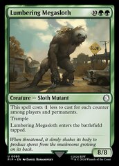 Lumbering Megasloth - Foil