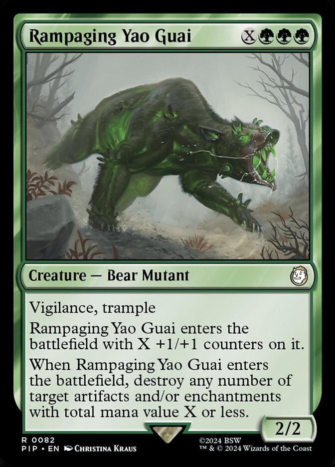 Rampaging Yao Guai - Foil