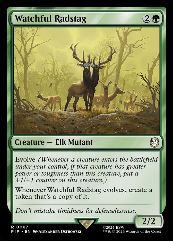 Watchful Radstag - Foil